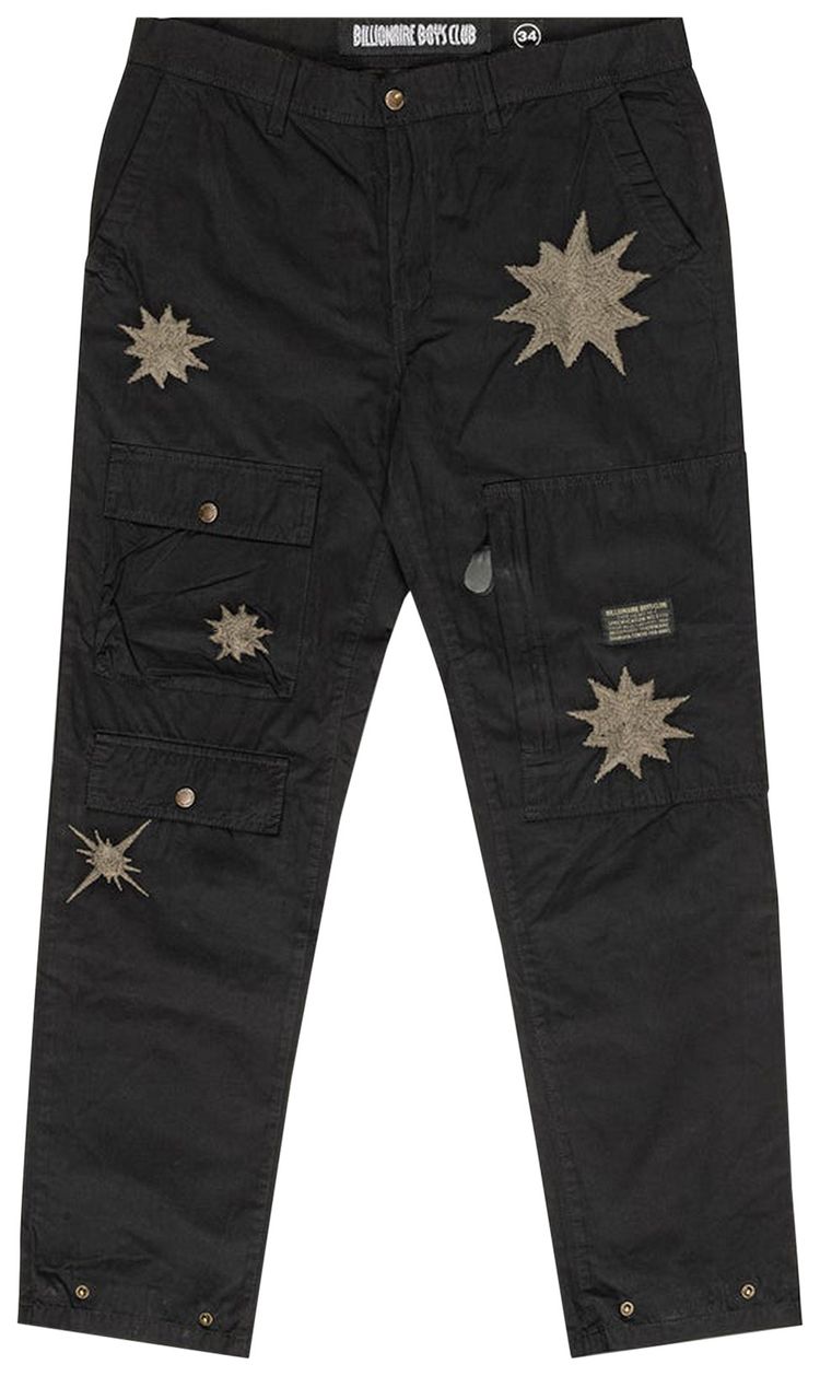 Billionaire Boys Club Shooting Star Pant Black
