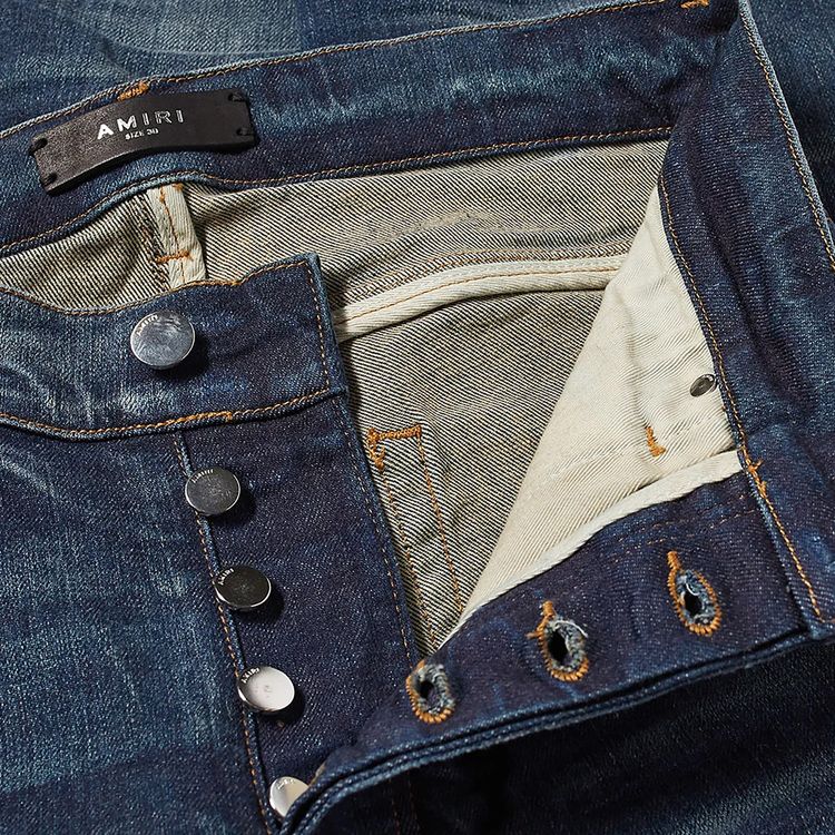 Amiri Slash Jeans Deep Classic Indigo