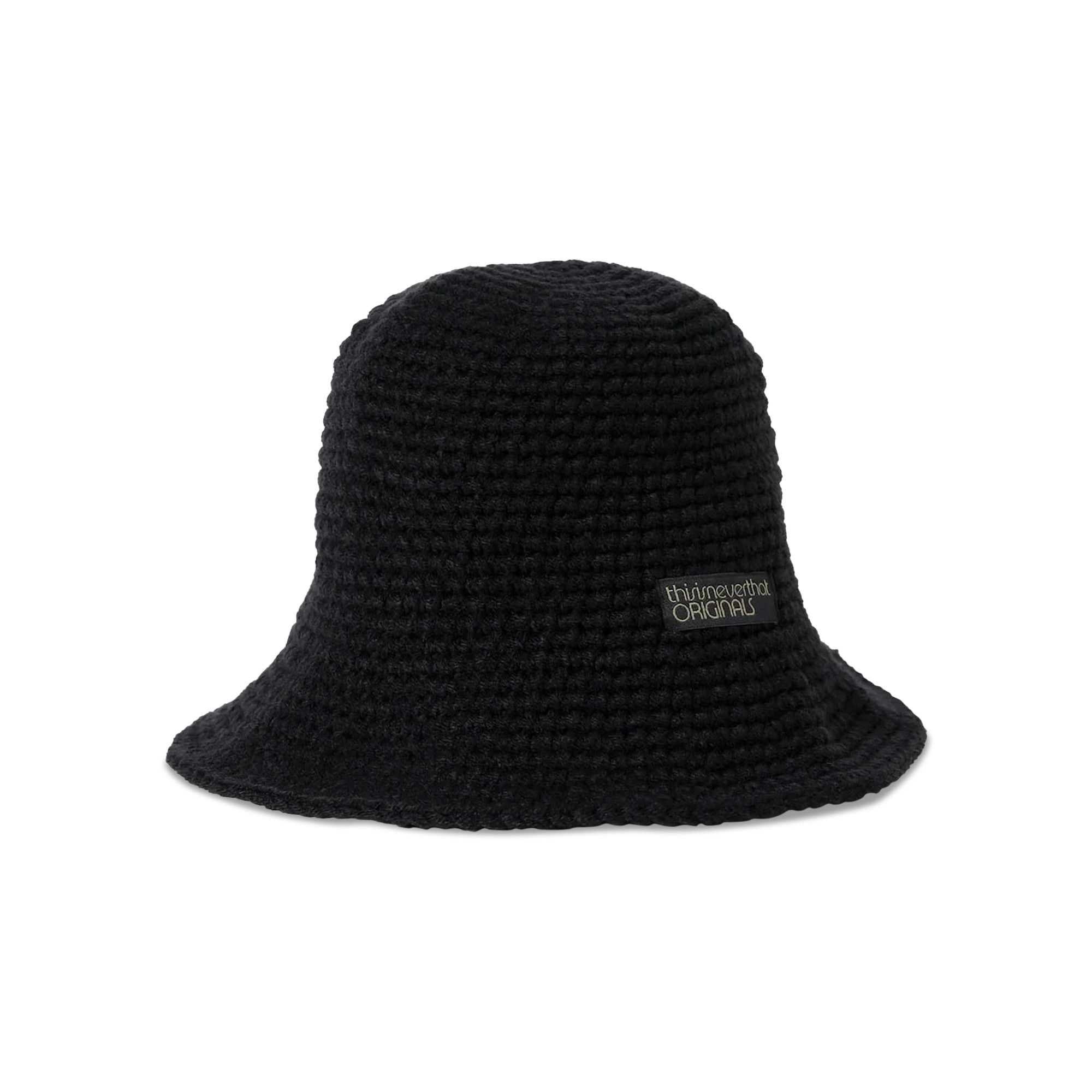 帽子 thisisneverthat Crochet Bucket Hat Crochet Bucket Hat - thisisneverthat®