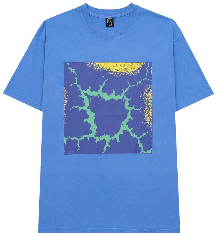 Brain Dead Electric Owl T Shirt China Blue