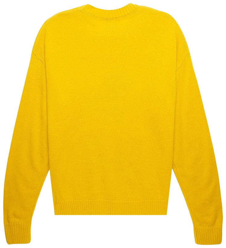 Brain Dead Slingshot Knit Sweater Mustard