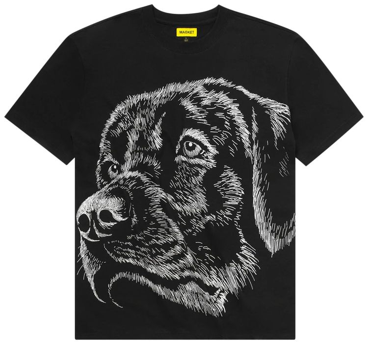 Market Guard Dog Maximum Security T Shirt Black
