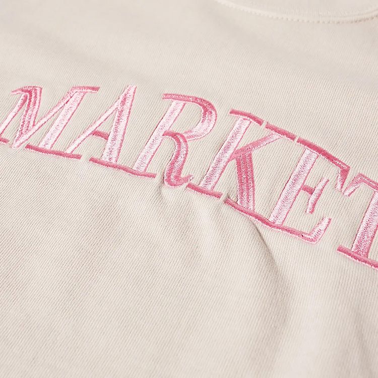 Market Bridge Arc Crewneck Washed Pink