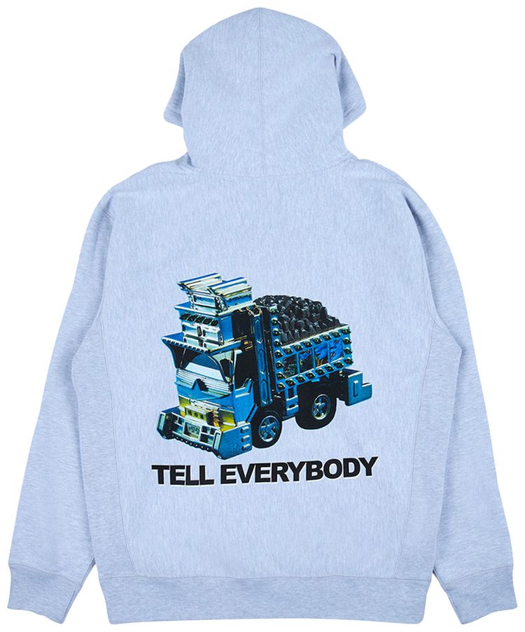 Pleasures Horsepower Premium Hoodie Heather Grey