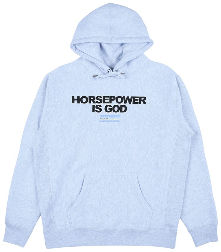 Pleasures Horsepower Premium Hoodie Heather Grey