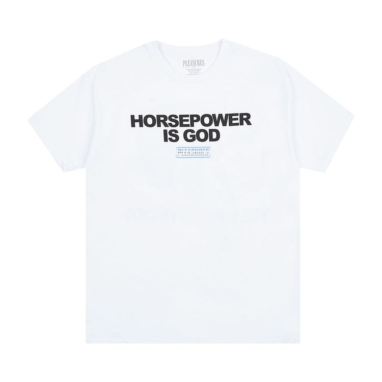 Pleasures Horsepower T Shirt White
