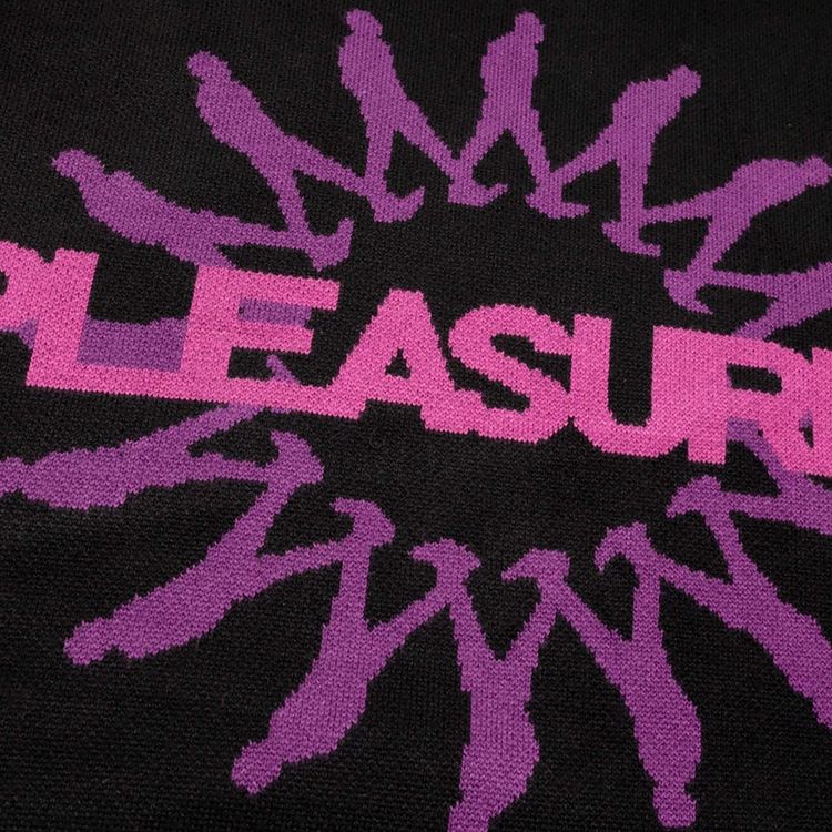 Pleasures Passion Knit Hoodie Black