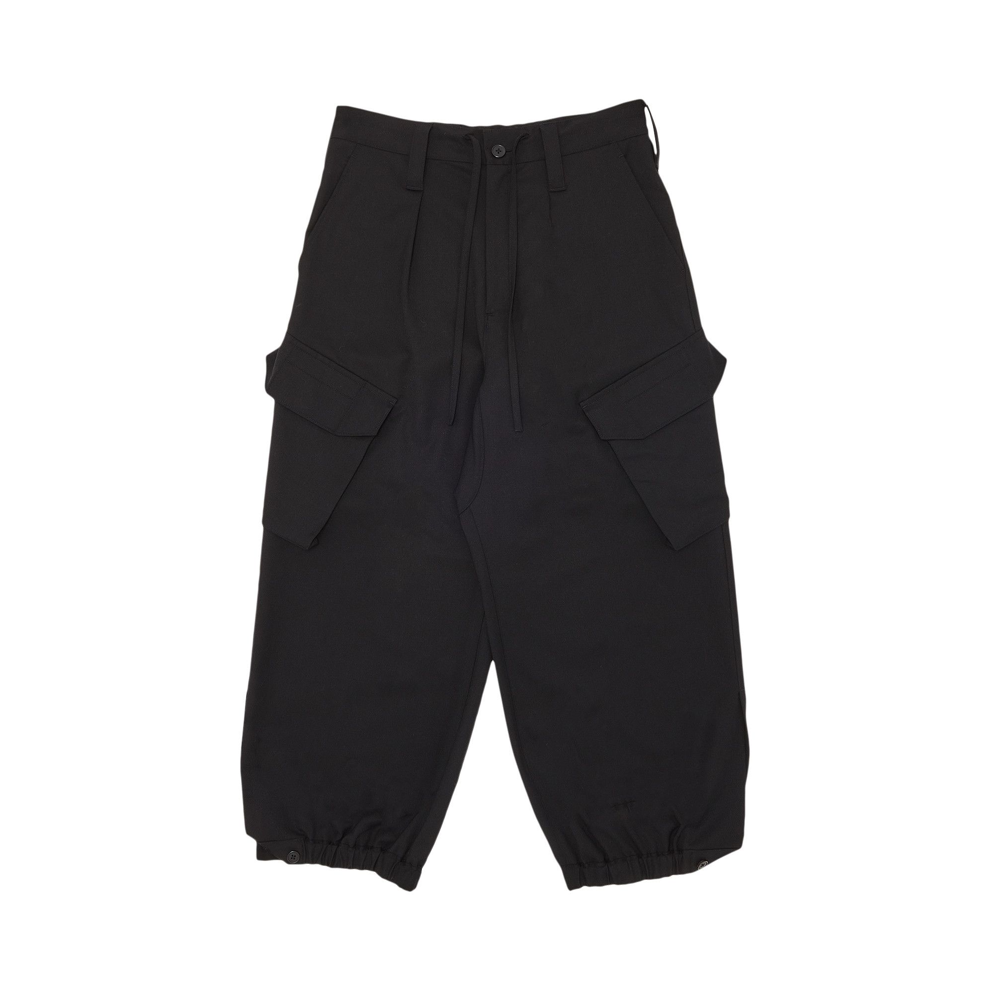【Y-3】Tapered Jersey Shell Cargo Jogger Pants / Black Y-3 Mens Shell Track Pants Jogger – Extra Butter