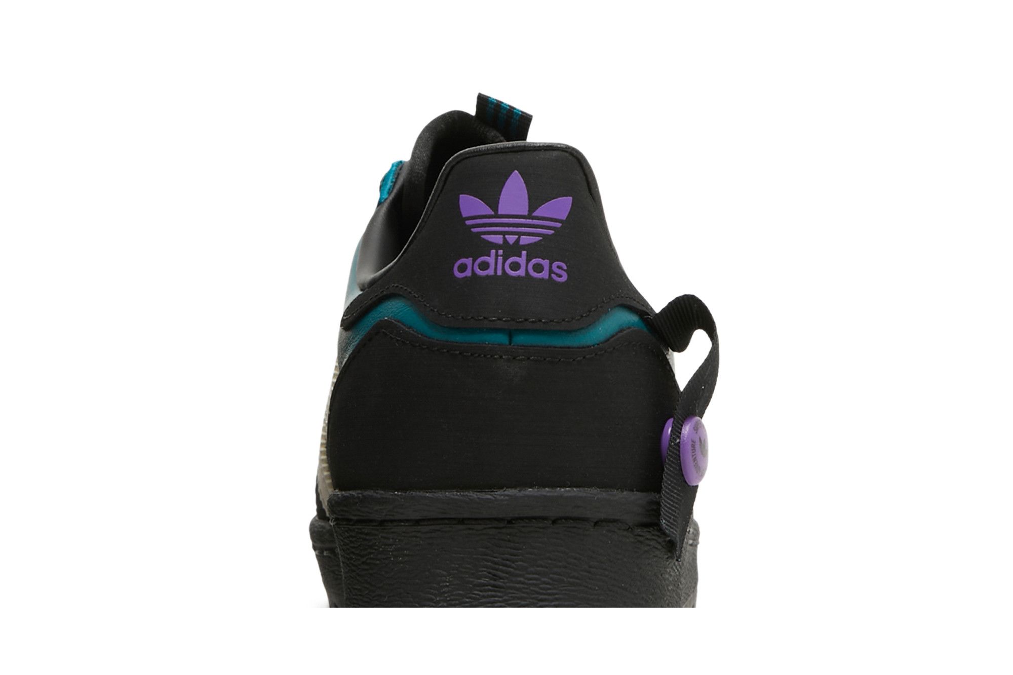 Size 10.5 Superstar Winterized Legacy Teal Black