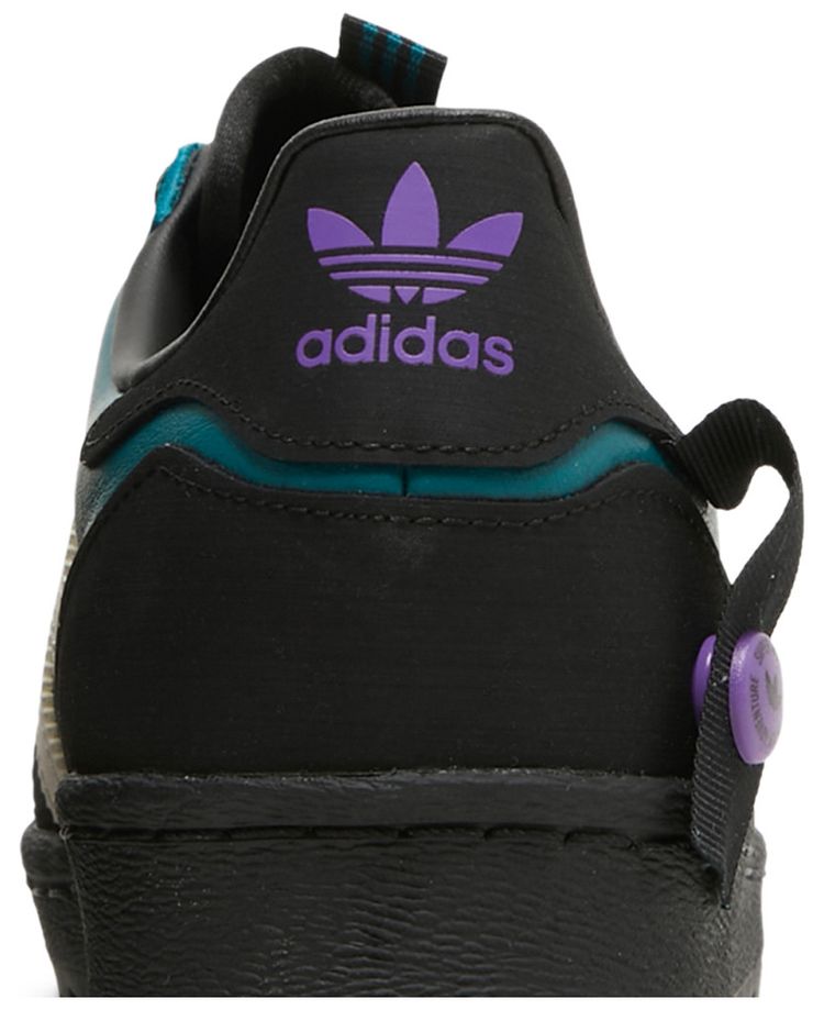 Adidas Superstar Winterized Legacy Teal Black