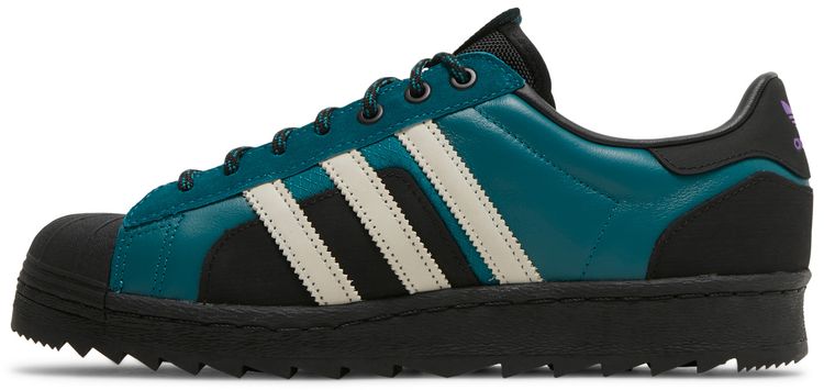 Adidas Superstar Winterized Legacy Teal Black