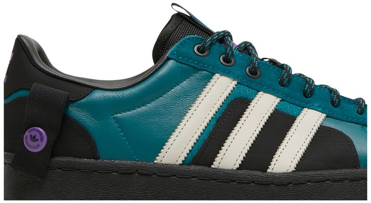 Adidas Superstar Winterized Legacy Teal Black