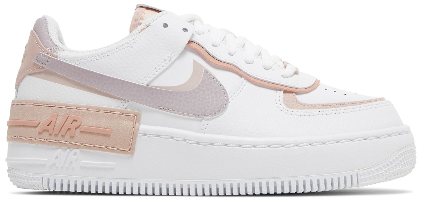 wmns air force 1 shadow white pink