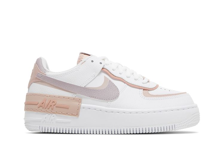 wmns air force 1 shadow white pink