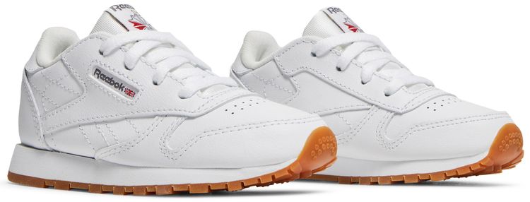 Reebok Classic Leather Toddler White Gum