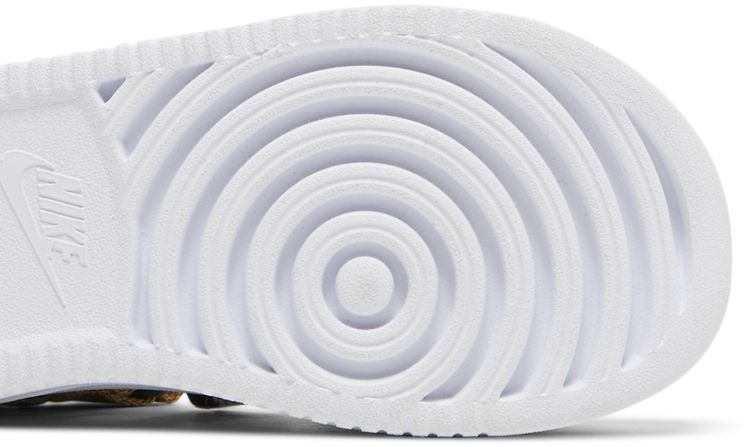 Nike Wmns Icon Classic Sandal Black Metallic Gold