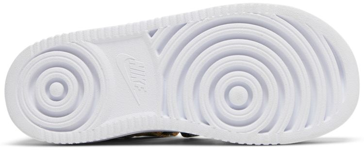 Nike Wmns Icon Classic Sandal Black Metallic Gold