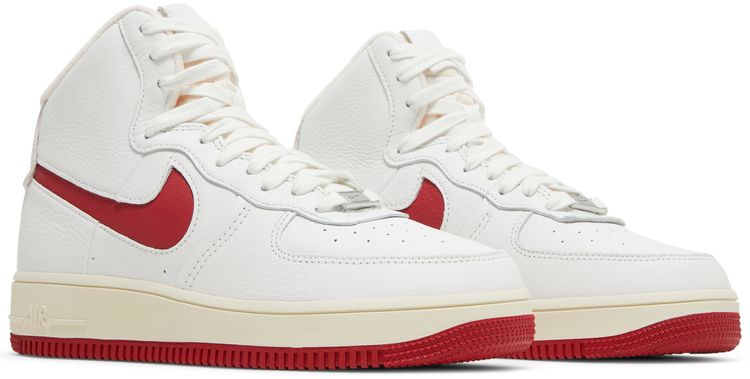 Nike Wmns Air Force 1 High Sculpt White Gym Red