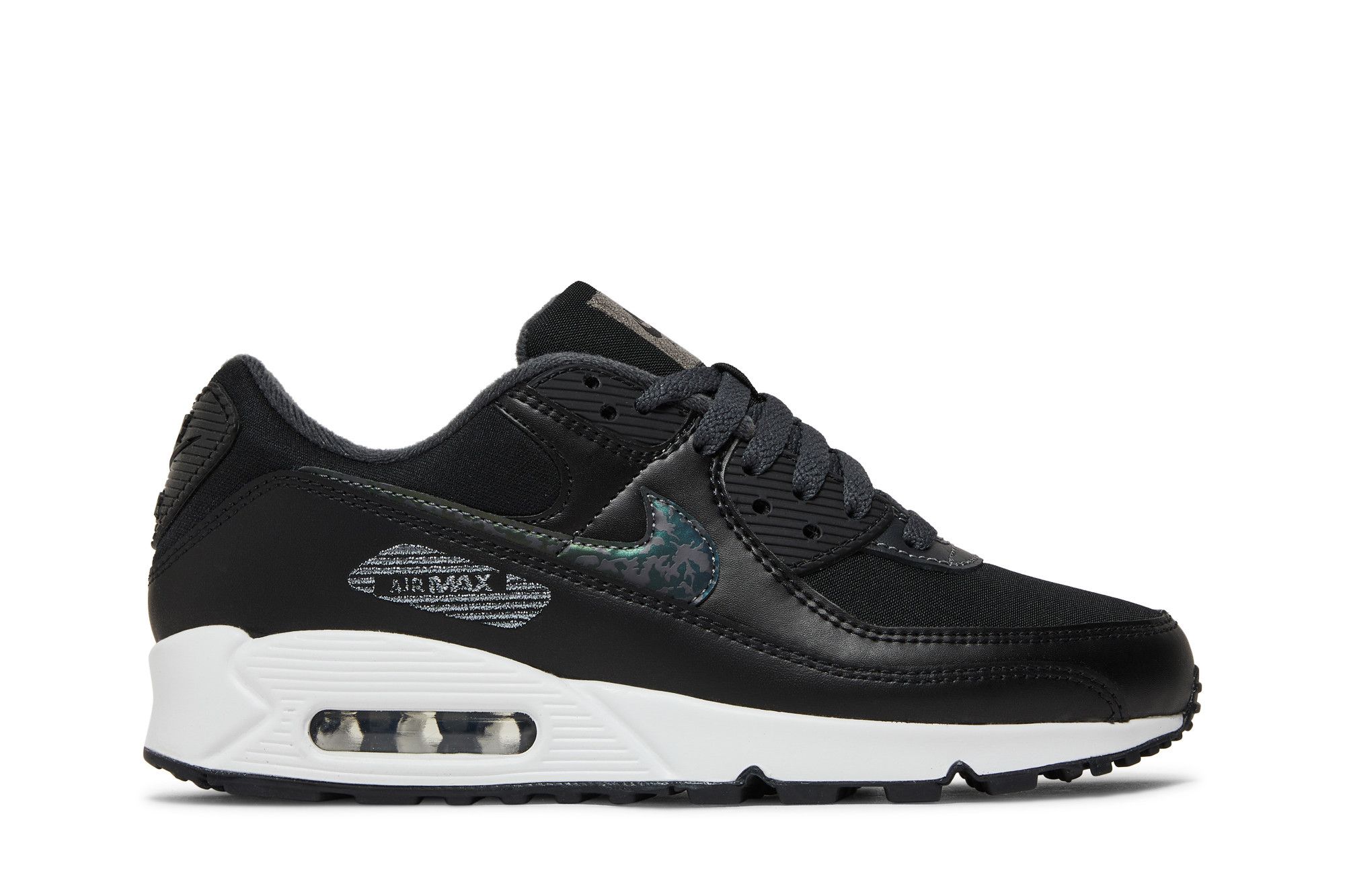 Buy Wmns Air Max 90 Black White DC9445 001 GOAT AU