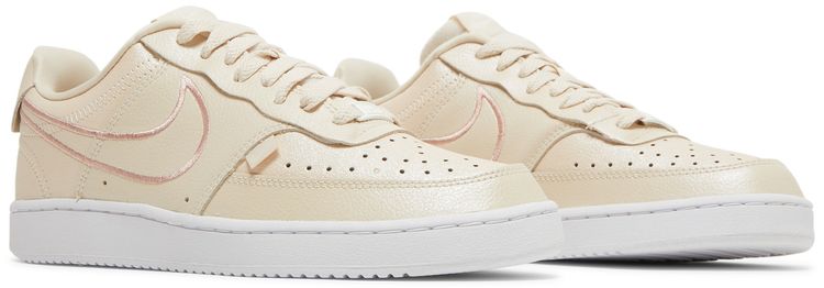 Nike Wmns Court Vision Low Premium Pearl White