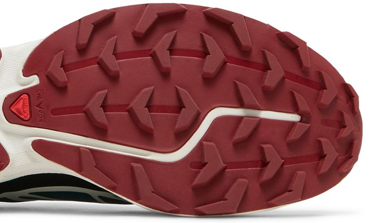 Salomon XT 6 Deep Teal Biking Red