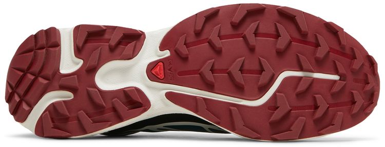 Salomon XT 6 Deep Teal Biking Red