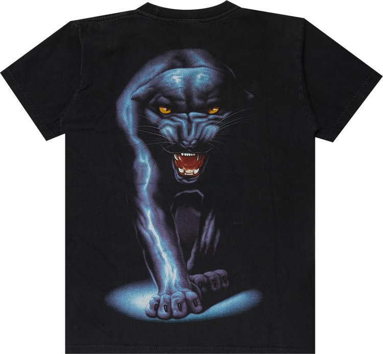 Vintage Black Panther Tee Black