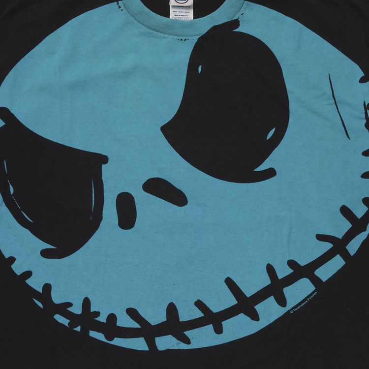 Vintage The Nightmare Before Christmas Jack Skellington Tee BlackBlue