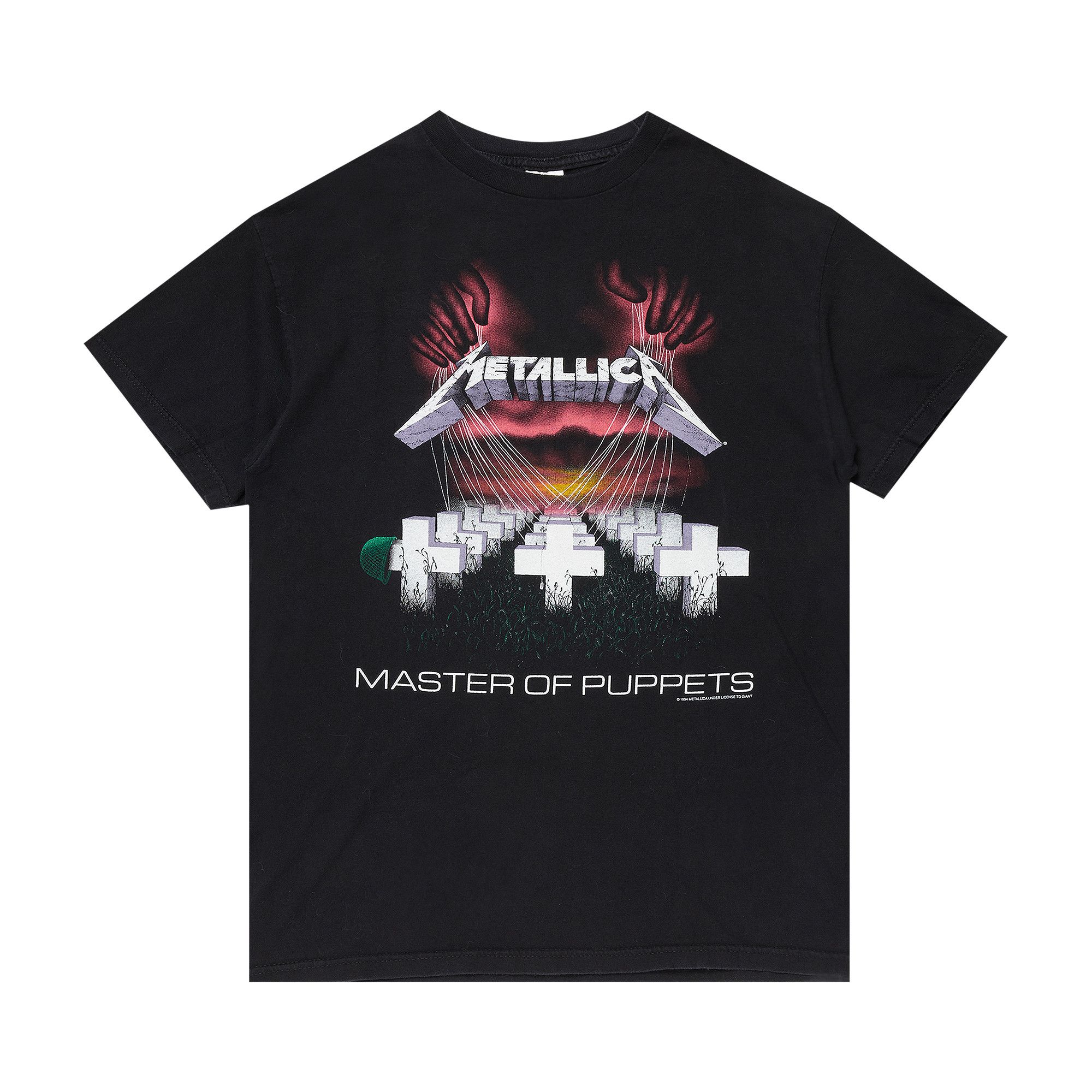 Buy Vintage Metallica Mastermind Of Puppets Tee 'Black' - 2903