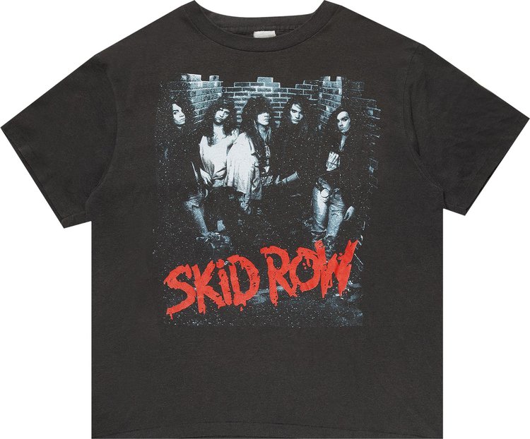 Chronisch mat Landschap Pre-Owned Vintage 1989 Skid Row Youth Gone Wild Tee 'Faded Black' | GOAT