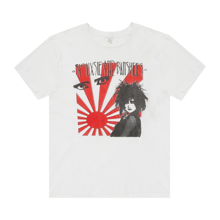 Vintage Siouxsie And The Banshees Rising Sun Tee 'White'