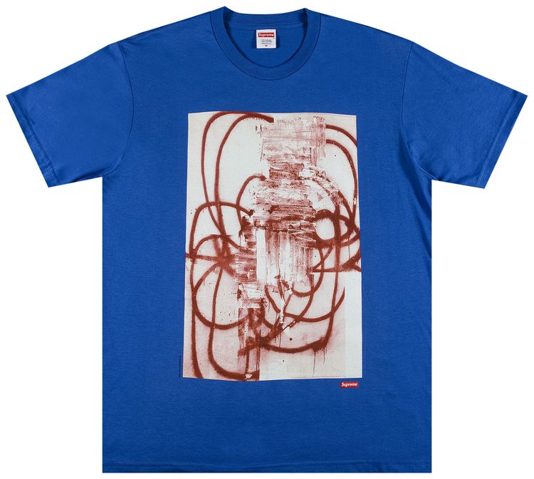Supreme x Christopher Wool 2001 Tee Royal