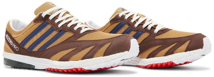 Noah x adidas Lab Race Brown Dark Blue