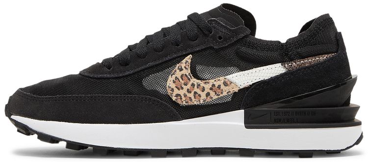 Nike Wmns Waffle One Black Leopard