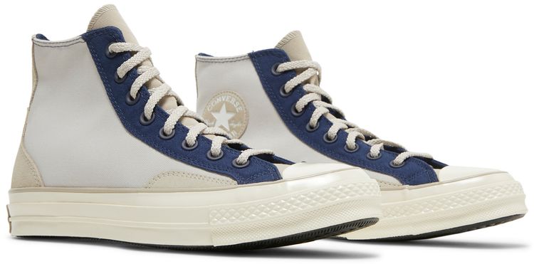 Converse Chuck 70 Court High Pale Putty Midnight Navy