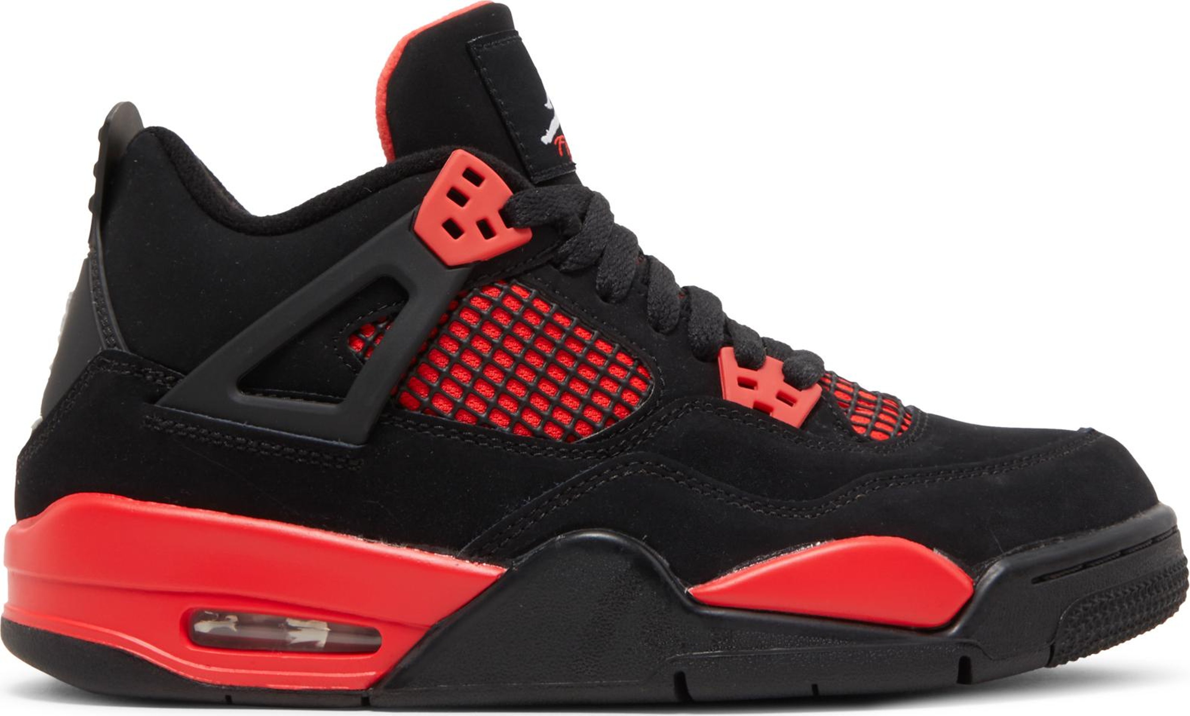 Buy Air Jordan 4 Retro GS 'Red Thunder' 408452 016 GOAT