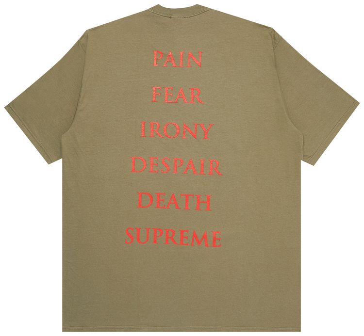 Supreme x The Crow Tee Light Olive