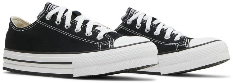 Converse Chuck Taylor All Star EVA Platform Low GS Black