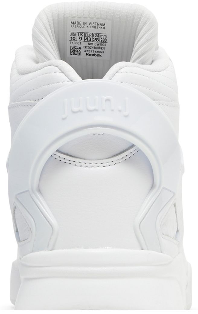 Juun J x Reebok Pump Omni Zone 2 White Cold Grey