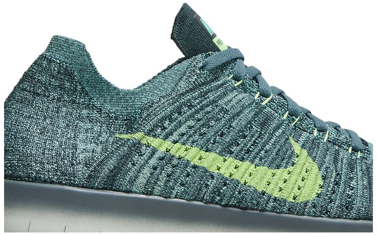 Nike Free Run Flyknit Hasta Green Glow