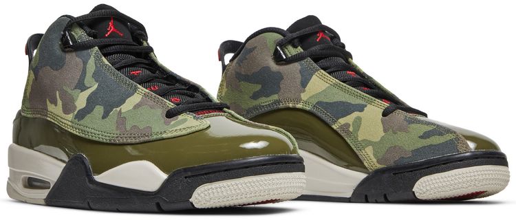 Air Jordan Dub Zero GS Olive Camo