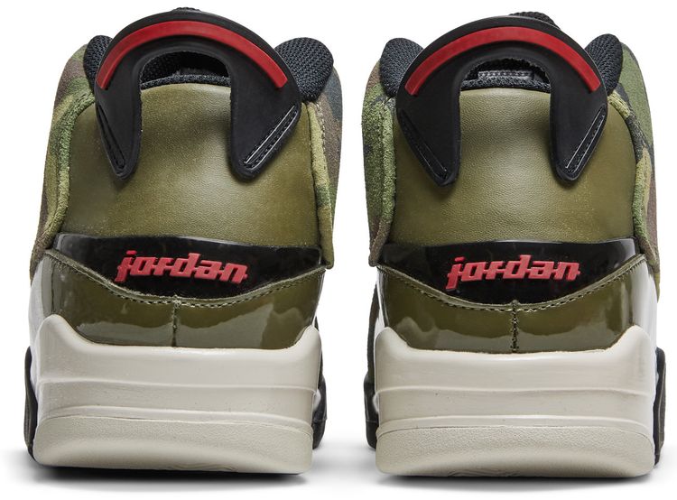 Air Jordan Dub Zero GS Olive Camo