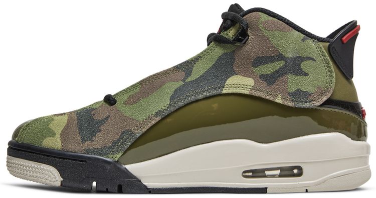 Air Jordan Dub Zero GS Olive Camo