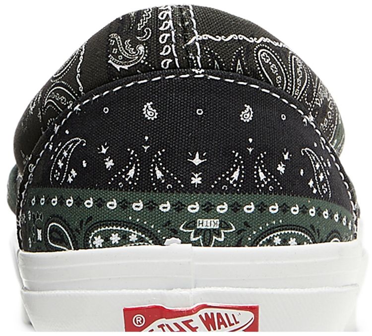 Kith x Vans Vault OG Classic Slip On LX Bandana   Scarab