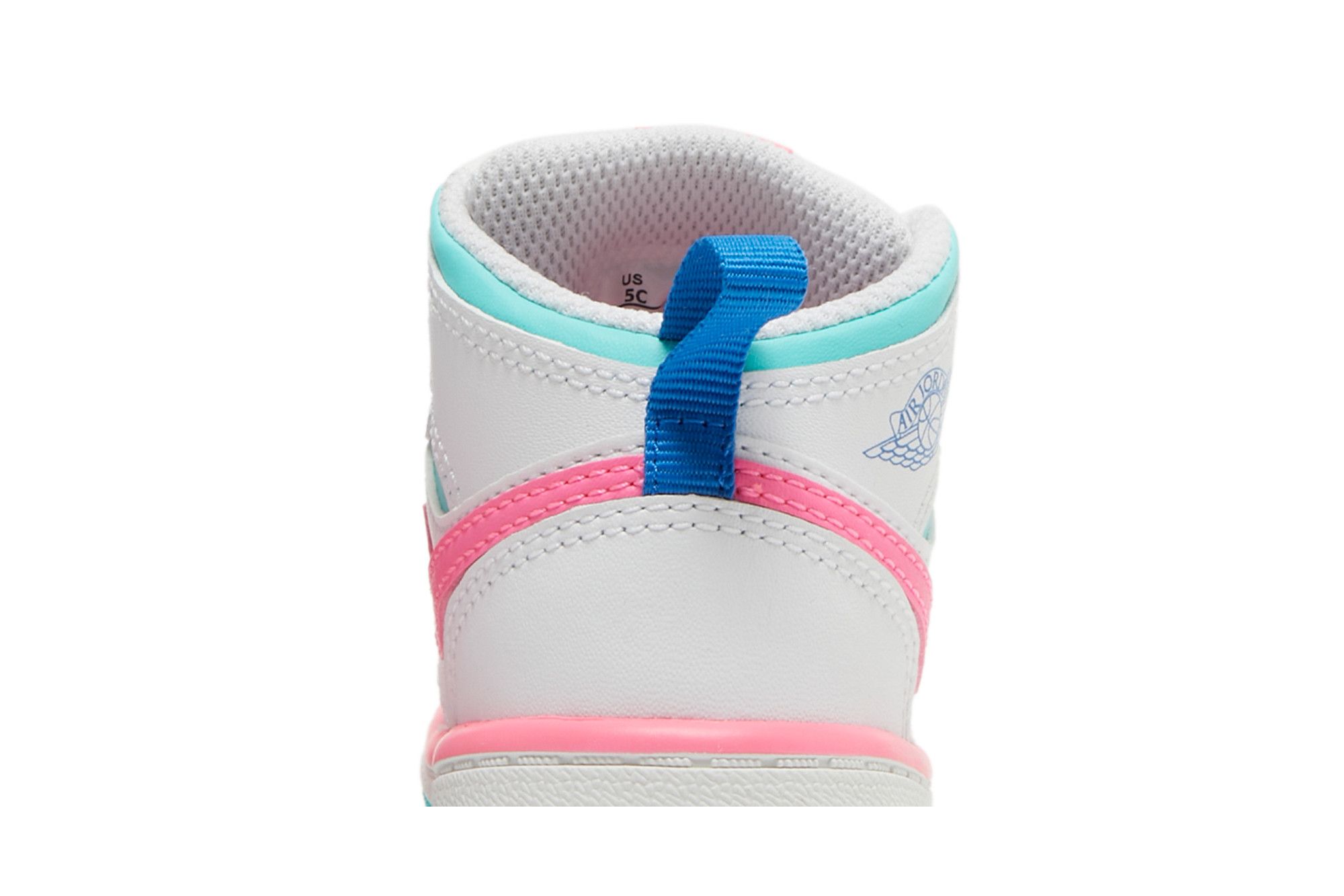 Size 7.0 Air Jordan 1 Mid TD 'Digital Pink'