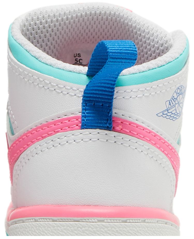 Air Jordan 1 Mid TD Digital Pink