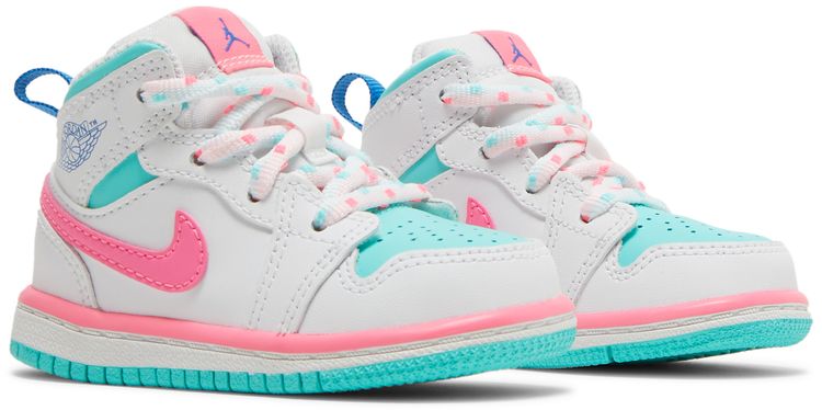 Air Jordan 1 Mid TD Digital Pink