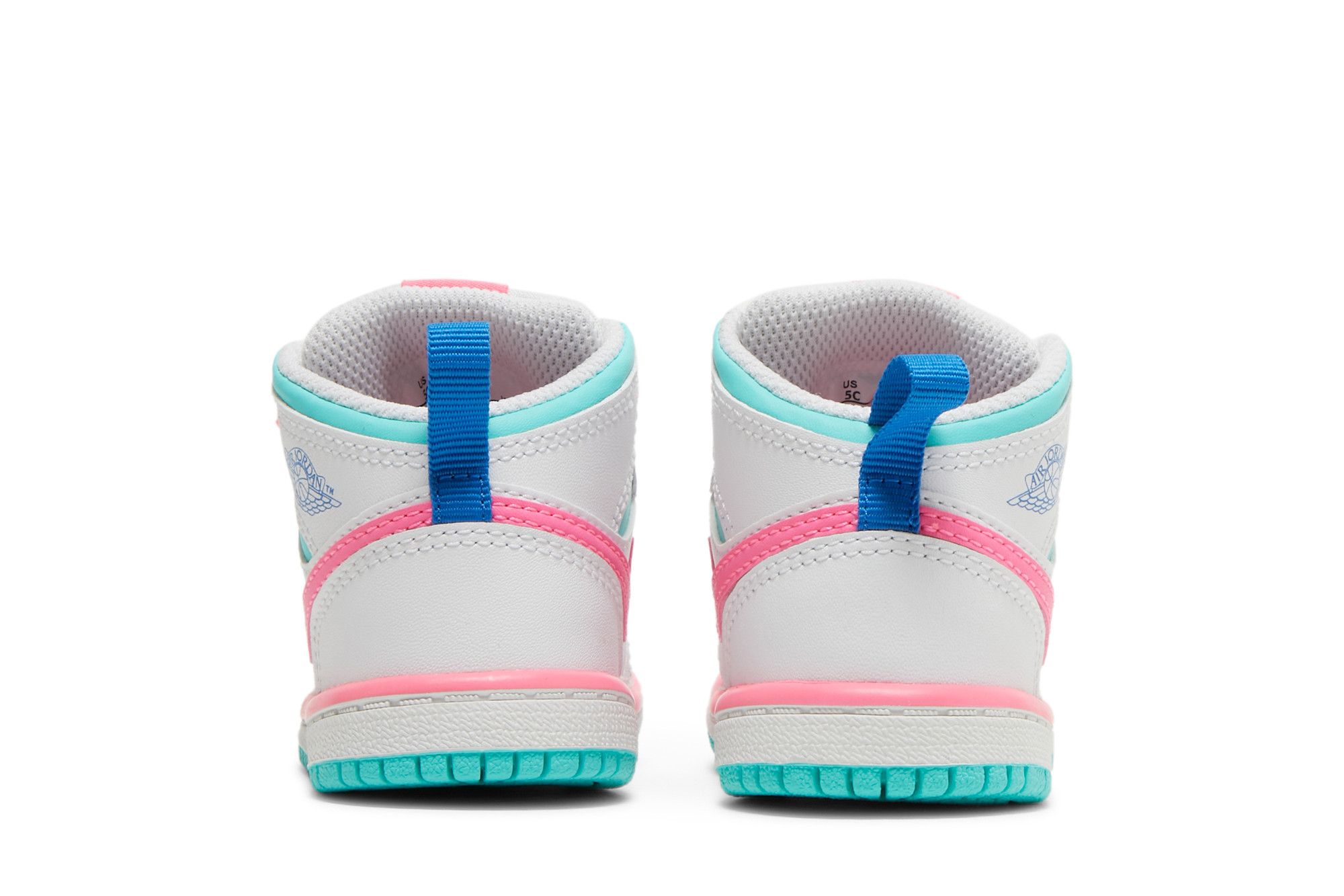 Size 7.0 Air Jordan 1 Mid TD 'Digital Pink'