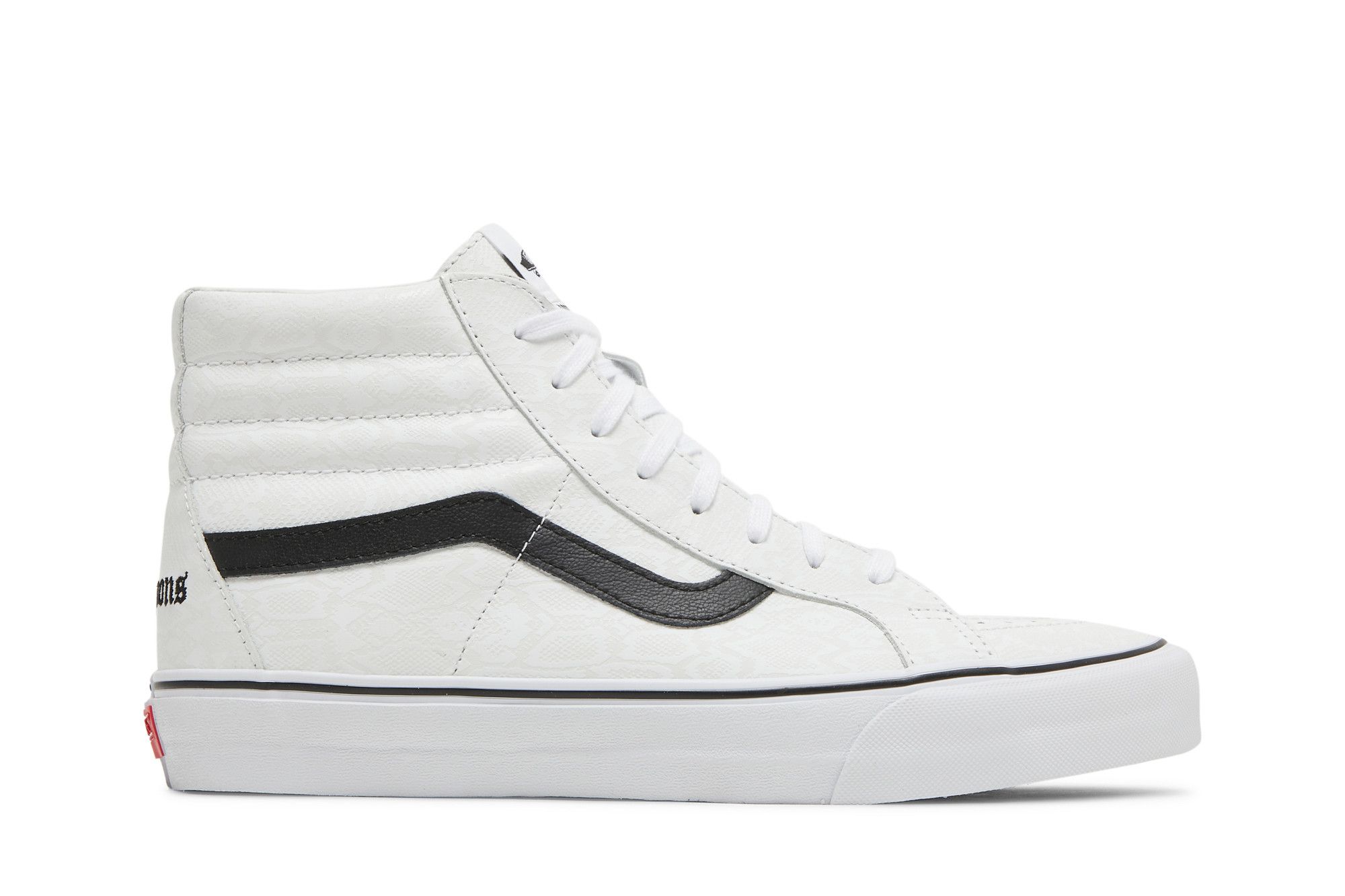 Vans old skool white snake store