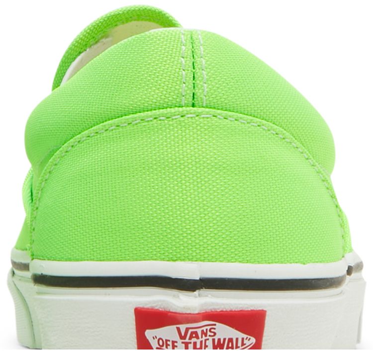 Vans Classic Slip On Neon   Green Gecko